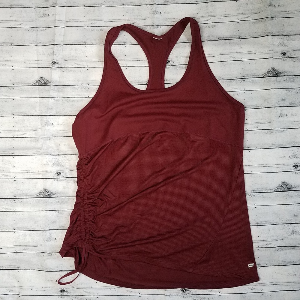 Fabletics | Side Ruching Active Top With Racerback - image 1
